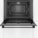 فرن كهرباء بلت ان بوش 90 سم مع مروحة استيل - ايطالي - VBC514CR0