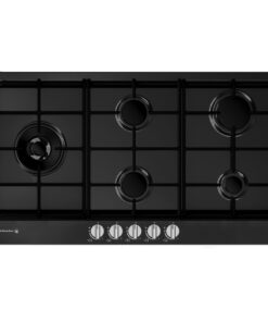 موقد غاز مدمج كلفنيتور 90 سم 5 عيون أسود ايطالي KH-G90-5BTL-KFSC