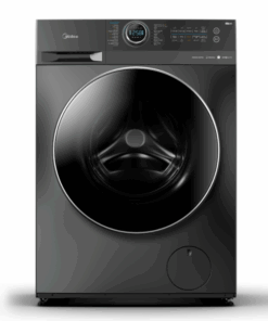 غسالة اوتوماتيك أمامية ميديا 8 كجم Wifi انفرتر تيتانيوم MF200D80W/1T-SA