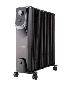 دفاية زيت كهربائية ارو 11 ريشة 2500 وات - أسود RO-11OHSB