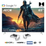 تلفزيون 65 بوصة ذكي اركو RO-65LCS120 4K UHD DLED Google TV