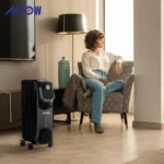 دفاية زيت كهربائية ارو 11 ريشة 2500 وات - أسود RO-11OHSB