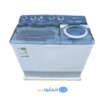غسالة ملابس حوضين 12 كيلو سمارت اليكتريك - أبيض SME12WM