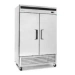 ثلاجة عرض بانكول 50 قدم 2 باب مغلق ستيل MBF8507