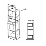 ميكرويف بلت ان كلفنيتور 34 لتر ديجيتال بشواية ستيل KMB34DO