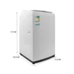 غسالة اتوماتيك علوية يوجين 19 كيلو - ابيض UWMTL19INVW