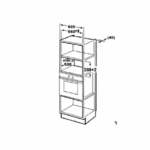 ميكرويف بلت ان كلفنيتور 34 لتر 1000 وات مع شواية أسود KMB34DB