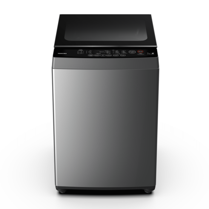 غسالة ملابس علوية توشيبا 8 كيلو تايلندي - فضي AW-M901BUPBB(SG) غسالة ملابس علوية توشيبا 8 كيلو تايلندي - فضي AW-M901BUPBB(SG)