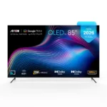 تلفزيون 85 بوصة سمارت اركو RO-85LCQ120 QLED 4K Google TV