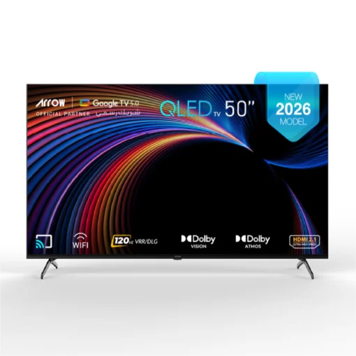 تلفزيون كيو إل إي دي 4K ذكي اركو 50 بوصة RO-50LCQ120 Google TV