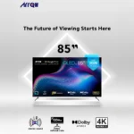 تلفزيون 85 بوصة سمارت اركو RO-85LCQ120 QLED 4K Google TV