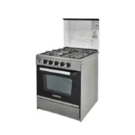 فرن غاز كيون 55*55 سم | امان كامل | ستيل KFS555B-1