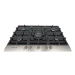 موقد غاز مدمج كلفنيتور 90 سم 5 عيون زجاج اسود KRBH-ASCFTAA-195/X