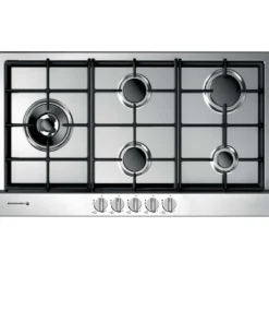 موقد غاز مدمج كلفنيتور 5 عيون 90 سم ستيل ايطالي KH-G90-5BTL-KFSC/S
