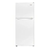 ثلاجة 4 قدم سرين بابين ثلج - أبيض SRTM145DFW