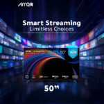 شاشة سمارت أركيو - 50 بوصة - QLED 4K - RO-50LCQ120