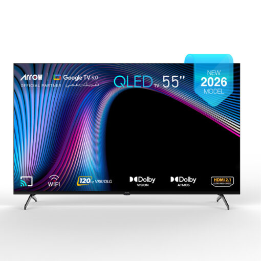 شاشة 55 بوصة سمارت اركو RO-55LCQ120 4K Google TV QLED