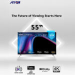 شاشة سمارت أركيو - 55 بوصة -QLED بدقة 4K - RO-55LCQ120