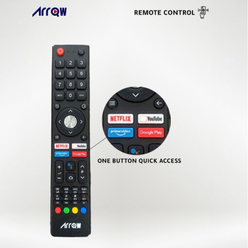 شاشة سمارت أركيو - 55 بوصة -QLED بدقة 4K - RO-55LCQ120