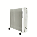 دفاية زيت جى فى سى برو 11 ريشة - 2500 واط - ابيض - GVOR-2011