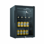 ثلاجة عرض ماجستي 2.5 قدم باب زجاج - اسود MJ-R70B