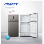 ثلاجة بابين كرافت 20 قدم انفرتر - فضى CRK129SINV