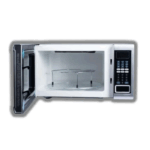 ميكرويف GVC PRO بشواية 30 لتر 900 وات - فضى GVWM-3030