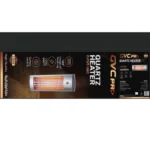 دفاية كهربائية GVC PRO كوارتز خارجية 1200 وات GVCHT-1802