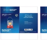 دفاية كهربائية دائرية ابسوم 2000 وات - أحمر IP-1603