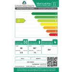 ⁦ثلاجة بابين كرافت 16.5 قدم - فضى CRK122SINV⁩ - الصورة ⁦2⁩
