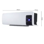 دفاية اسبليت GVC PRO رقمية 2000 وات أبيض GVCHT-2500A