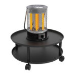 دفاية كهربائية ابسوم منقل مدورة دورين 6 شمعات 2000 وات IP-6300R