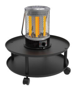 دفاية كهربائية ابسوم منقل مدورة دورين 6 شمعات 2000 وات IP-6300R