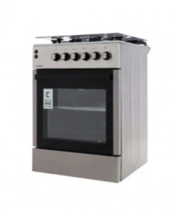 فرن غاز كومتيل 57*57 سم 4 عيون - ستيل تركي 40-LF66CG