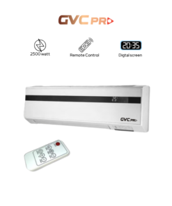دفاية سبليت GVC PRO رقمية 2500 وات رصاصي GVCHT-3000