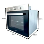 فرن بلت ان GVC PRO كهرباء 60 سم 8 وظائف تركي GVCBO-9001