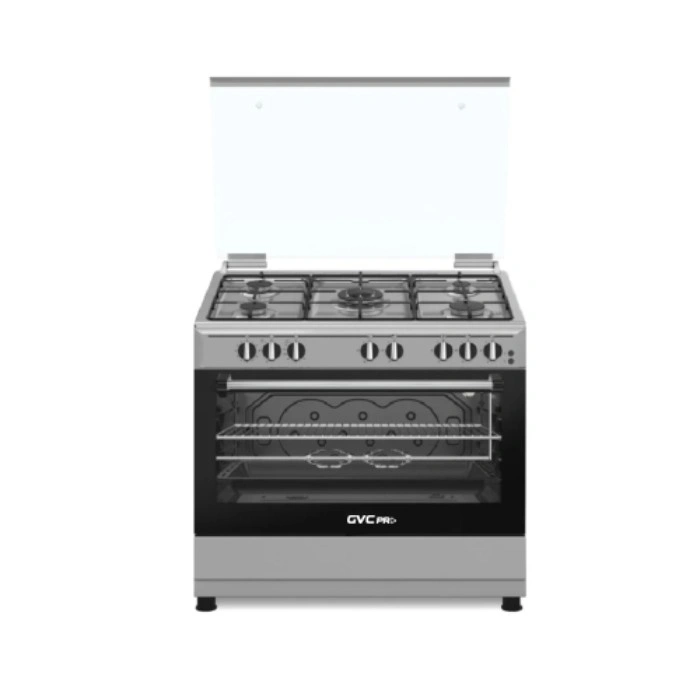 فرن غاز GVC PRO تركي 60*90 سم 5 عيون صمام أمان GVCSI-9060-113 فرن غاز GVC PRO تركي 60*90 سم 5 عيون صمام أمان GVCSI-9060-113