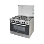 فرن غاز كيون 60*90 سم 5 عيون اشعال ذاتي ستيل KFS9060AD