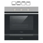 فرن كهرباء بلت ان ماسترجاز 60 سم 4 وظائف 73 لتر إيطالي O66E4MX