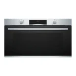 فرن بلت ان كهرباء بوش 90 سم بمروحة ايطالي ستيل VBC514CR0