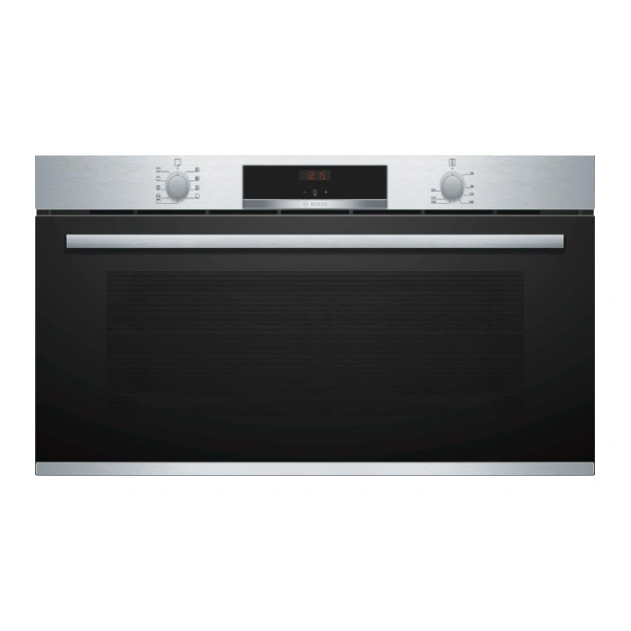 فرن بلت ان كهرباء بوش 90 سم بمروحة ايطالي ستيل VBC514CR0 فرن بلت ان كهرباء بوش 90 سم بمروحة ايطالي ستيل VBC514CR0