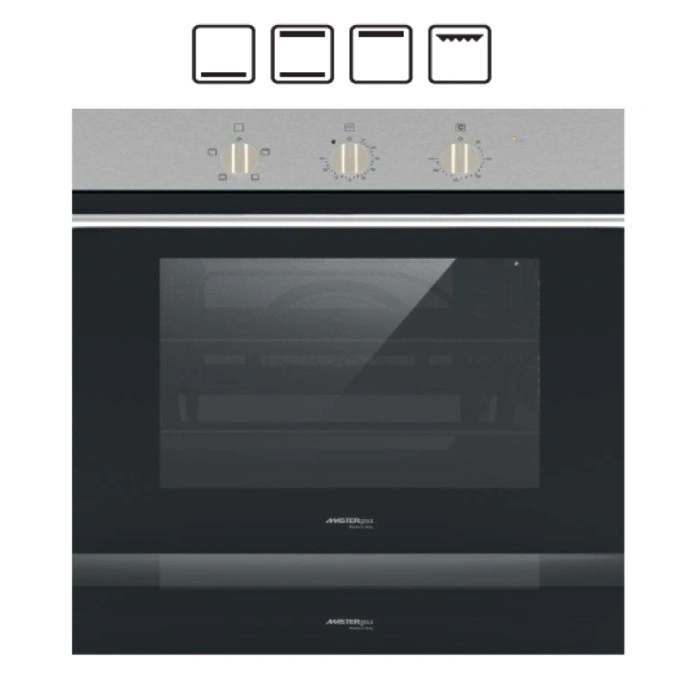 فرن كهرباء بلت ان ماسترجاز 60 سم 4 وظائف 73 لتر إيطالي O66E4MX فرن كهرباء بلت ان ماسترجاز 60 سم 4 وظائف 73 لتر إيطالي O66E4MX