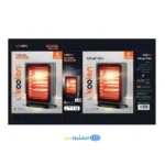 دفاية كهربائية كولين 3 مستويات 1200 وات فضي 807.102.061