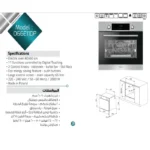 فرن كهربائي مدمج ماسترجاز 60 سم 11 وظائف ديجتال بولندي O66e11dp