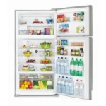 ثلاجة بابين هيتاشي 21.2 قدم انفرتر تايلندي ابيض R-V805PS1KV-1PWH(ME)