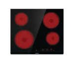 موقد كهربائي مدمج جورنجي 60 سم 4 عيون سيراميك سلوفينيا ECT641BSC