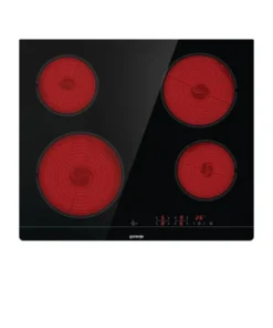 موقد كهربائي مدمج جورنجي 60 سم 4 عيون سيراميك سلوفينيا ECT641BSC