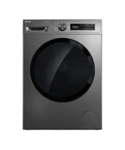 غسالة اتوماتيك امامية يوجين 12 كيلو تنشيف 90 % انفرتر تركي ستيل