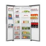 ثلاجة دولابي يوجين 19 قدم انفرتر نوفروست ستيل UGRSBSH531INV