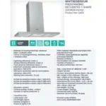 شفاط مطبخ حرف T جورنجي 90 سم بولندي WHT923E5XUK